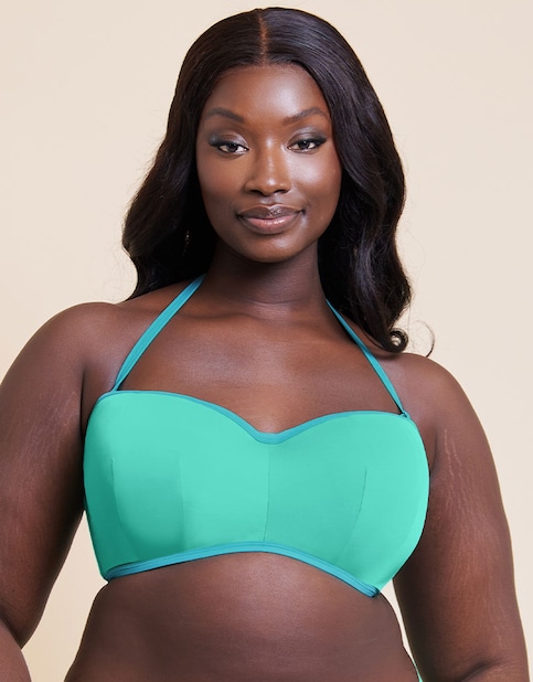 Curvy Kate Minimalist Bandeau Strapless Multiway Bikini Top