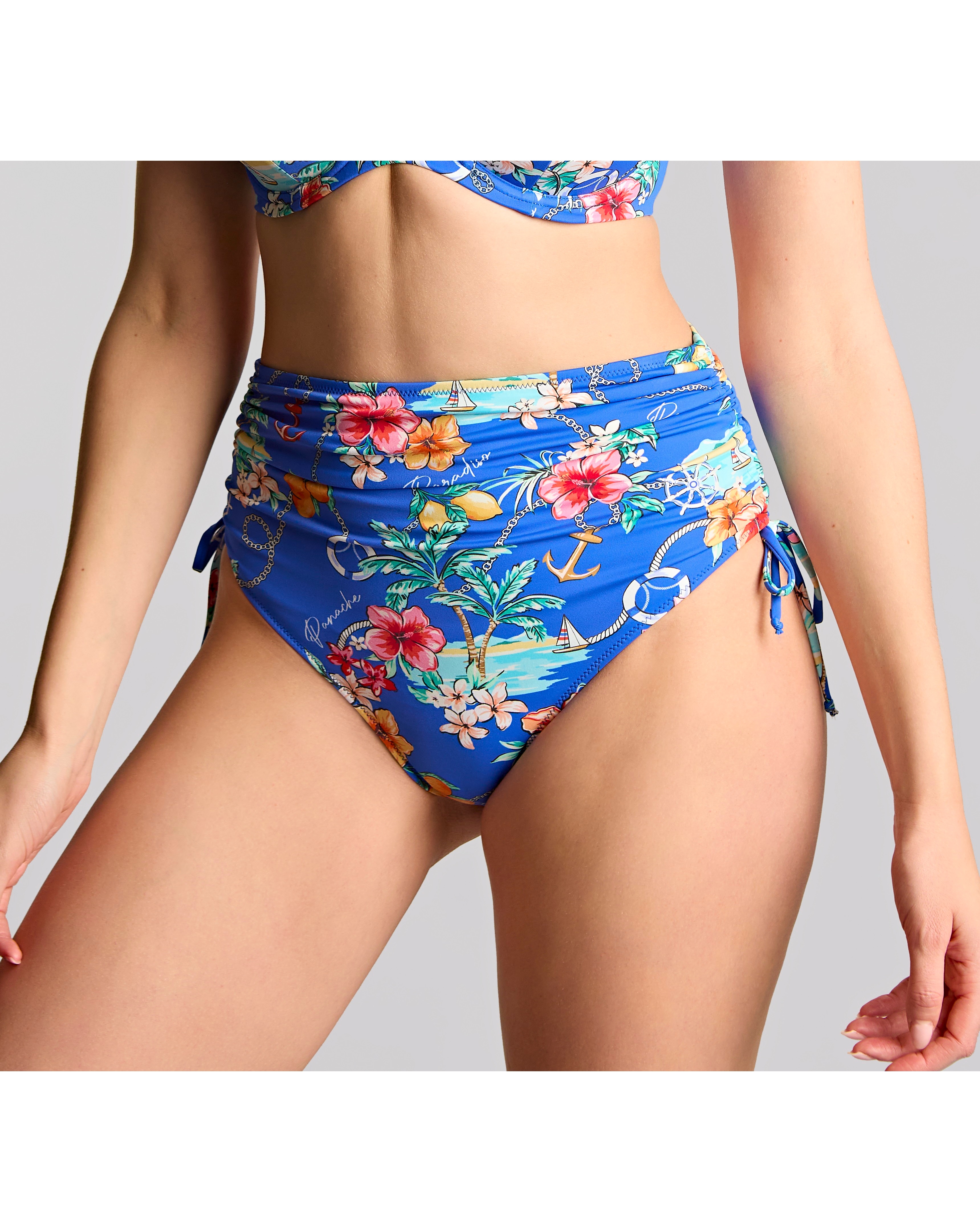 Swimwear Midi Brief Paradiso Print