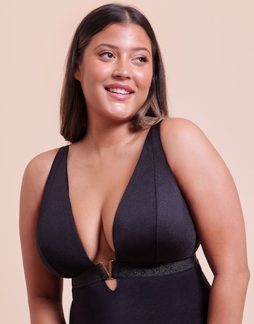 Curvy Kate Siren Seas Non-Wired Plunge Swimsuit