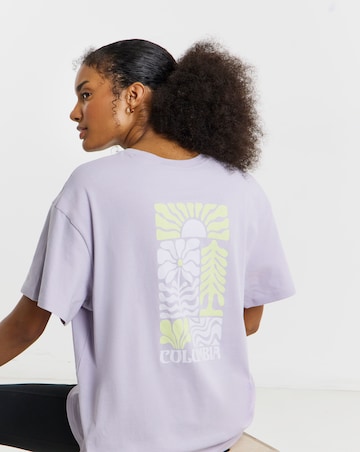 Columbia Rolling Bend Oversized Back Print T-Shirt