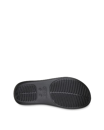 Crocs Black Getaway Triangle Flip - Standard Fit