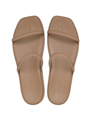 Crocs Milk Chocolate Miami Two Strap Sandal - Standard Fit