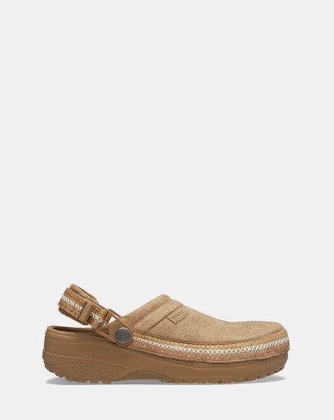 New In - Crocs Crafted Vegan Suede Stitch