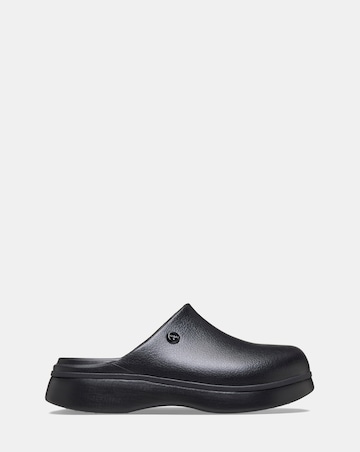 Crocs Black Dylan Notched Clog - Standard Fit