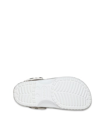 Crocs Chalk/Multi Classic Pop Animal Clog - Standard Fit