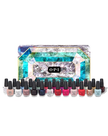 OPI Jewel Be Bold Collection, Nail Lacquer Mini 25-Piece Advent Calendar