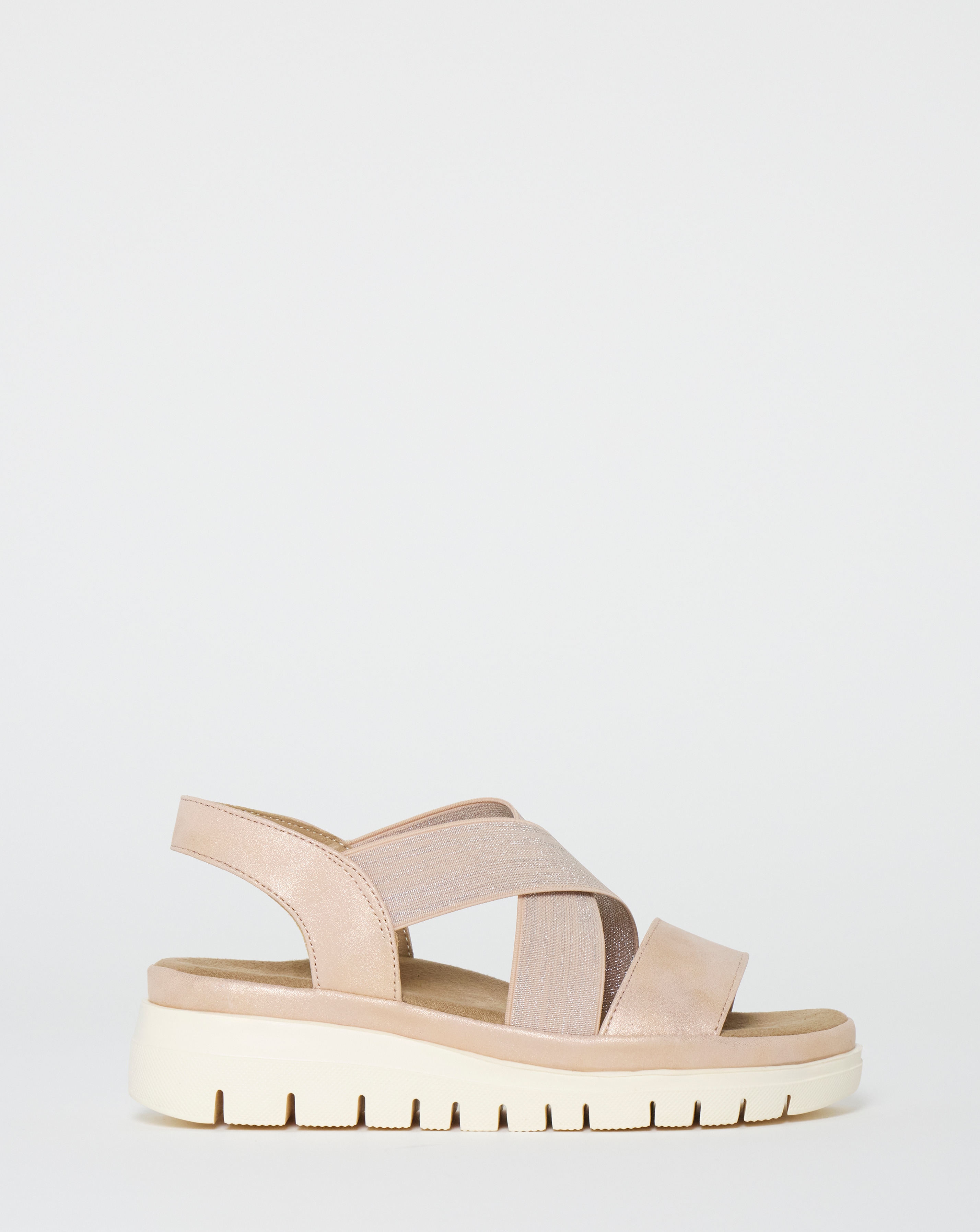 New In - Cushion Walk Stretch Flatforms E Fit