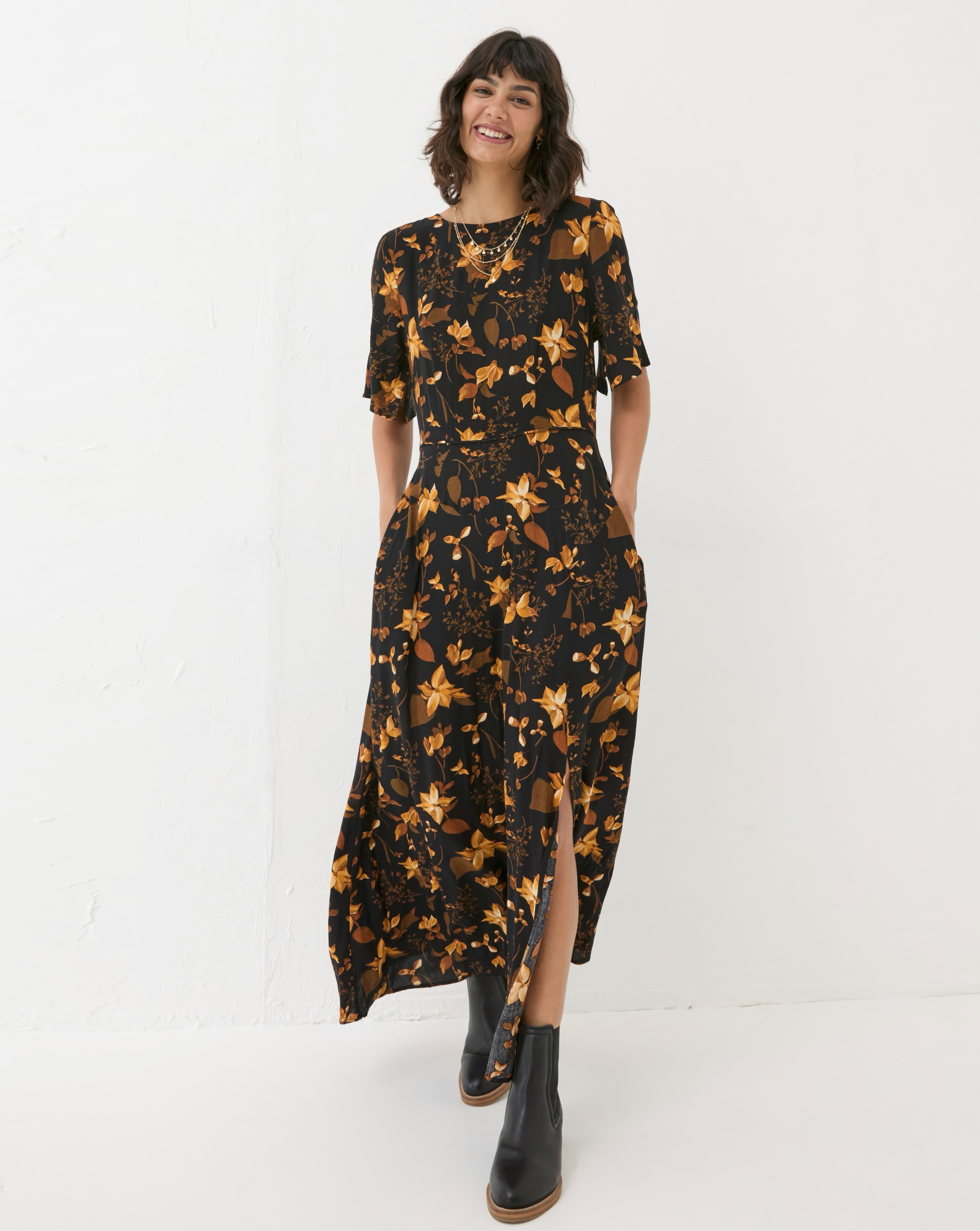 FatFace Winona Floral Dress