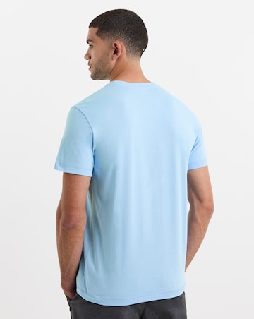 Calvin Klein Jeans Short Sleeve Monologo T-Shirt - Blue