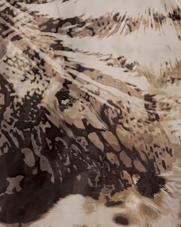 Mango Semi Sheer Animal Print Shirt