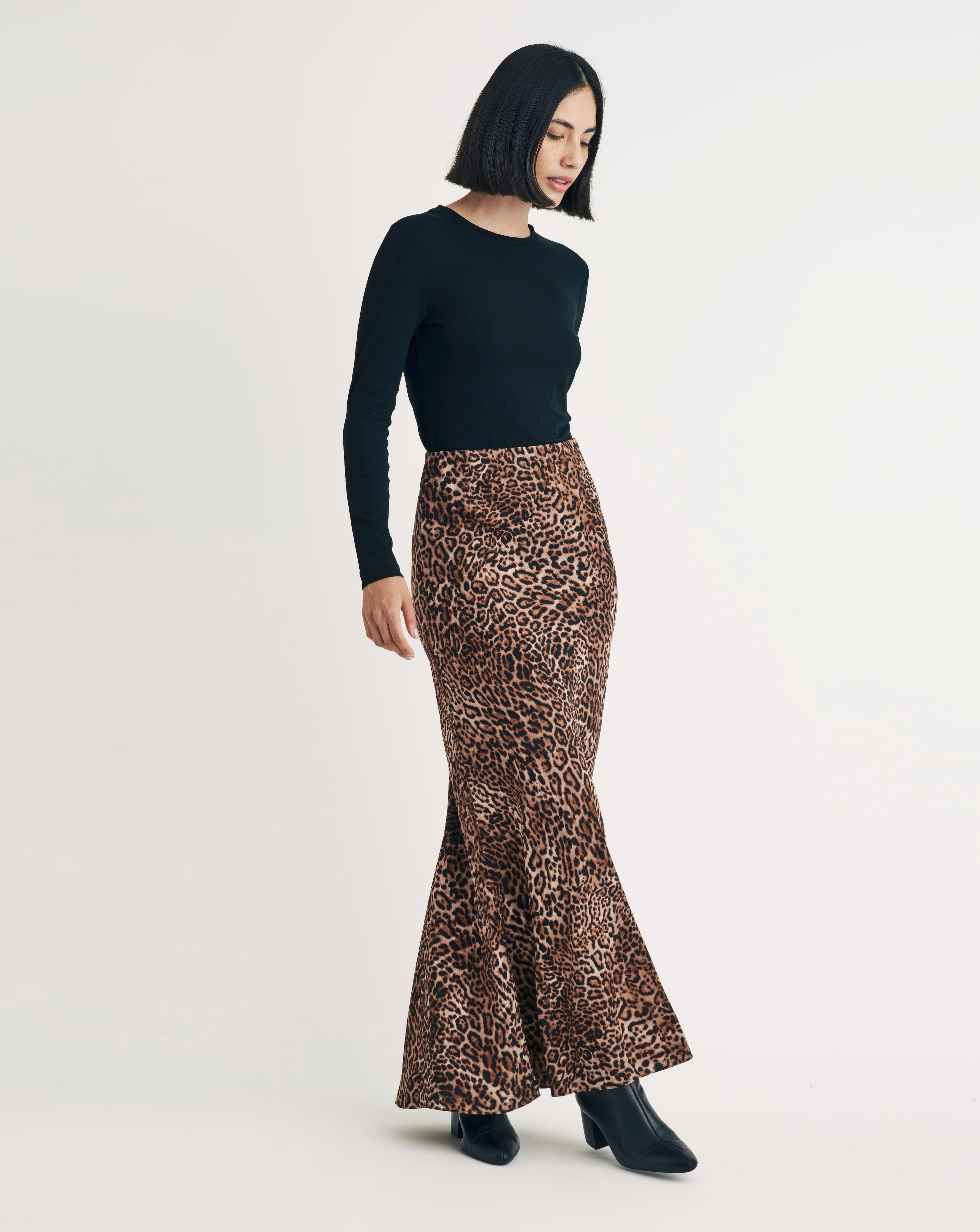 Nobody's Child Peyton Leopard Skirt
