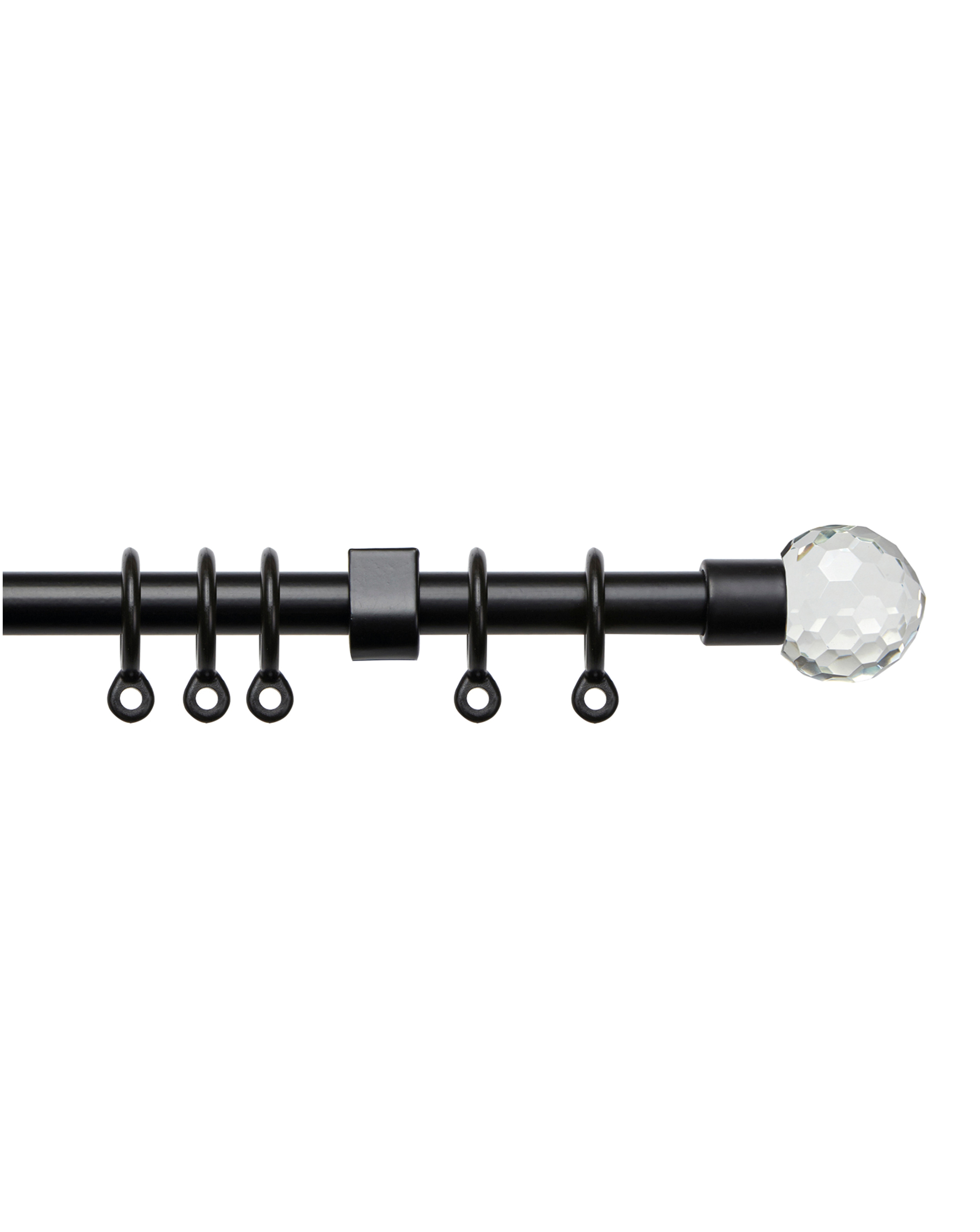 13-16mm Ball Extendable Curtain Pole Set