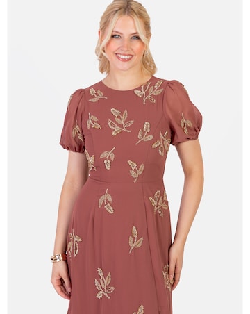 Maya Deluxe Embellished Dress