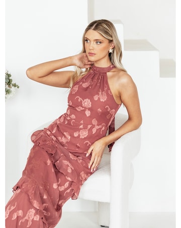 Maya Deluxe Floral Print Dress