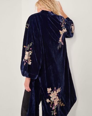 Monsoon Fallon Velvet Kimono