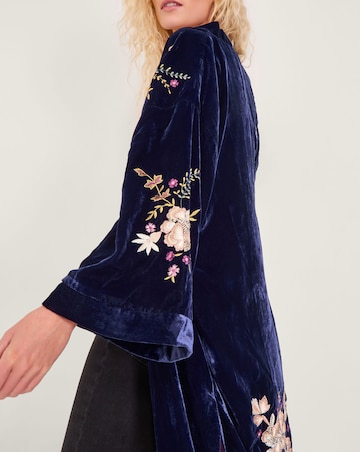 Monsoon Fallon Velvet Kimono