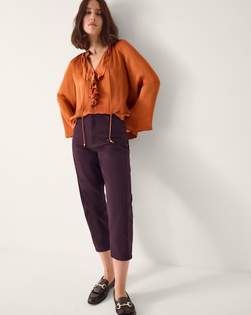 Monsoon Arlette V-Neck Satin Blouse