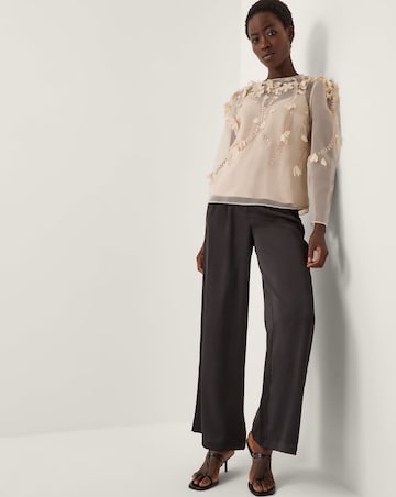 Monsoon Gwen Floral Organza Top
