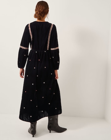Monsoon Noni Velvet Long Sleeve Top