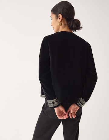 Monsoon Heather Floral Velvet Jacket