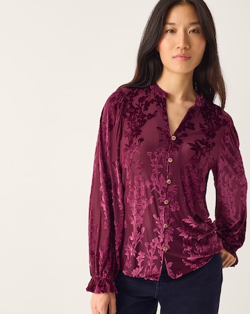 Monsoon Denva V-Neck Blouse