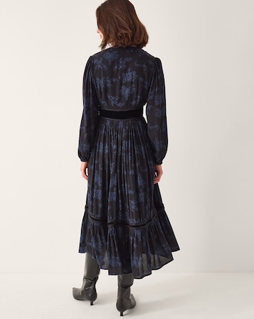 Monsoon Kelly Floral Print Midi Dress