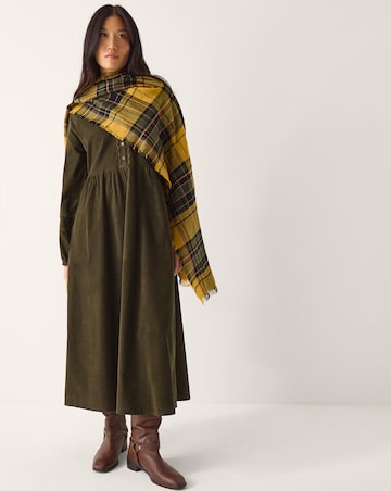 Monsoon Zola Ric Rac Corduroy Midi Dress