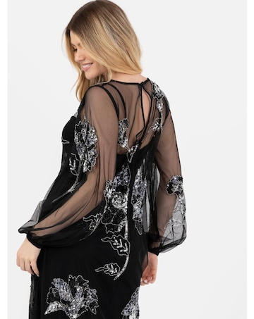 Maya Deluxe Embellished Dress