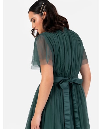 Anaya Faux Wrap Dress