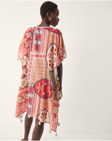 Monsoon Patti Tile Print Mini Kaftan