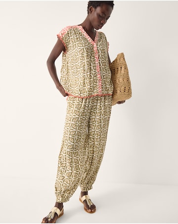 Monsoon Elma Sleeveless Print Top