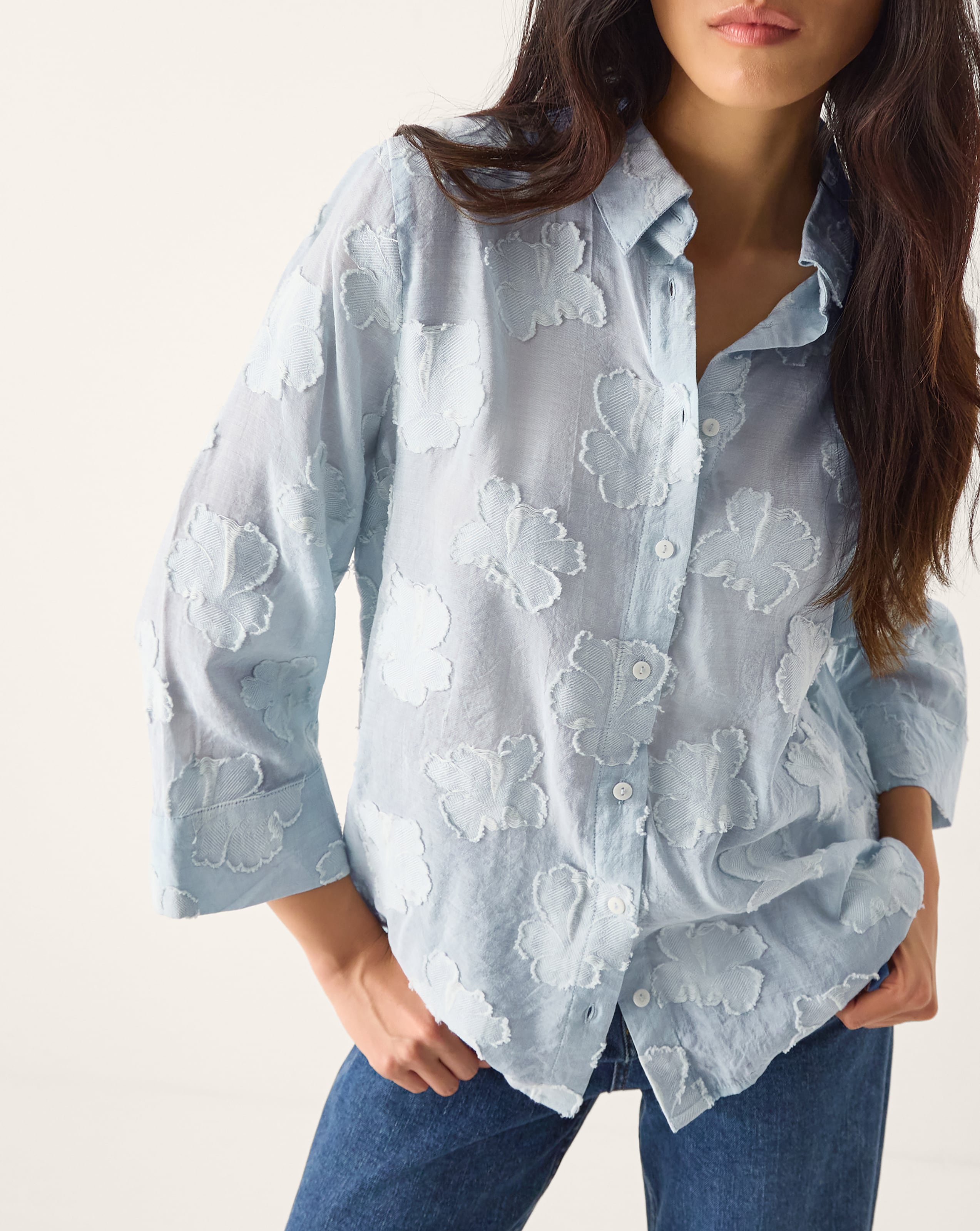 Monsoon Ayla Jacquard Shirt