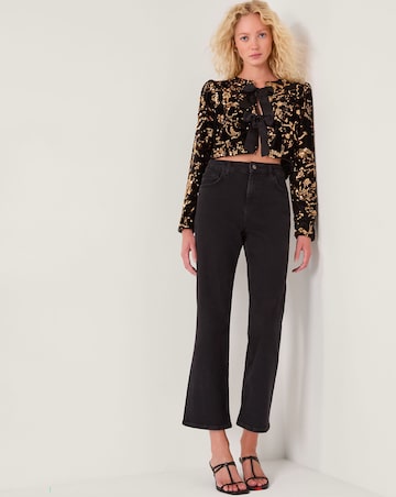 Monsoon Shola Sequin Bow Jacket