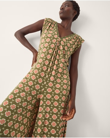 Monsoon Maddie Floral Print Jumpsuit