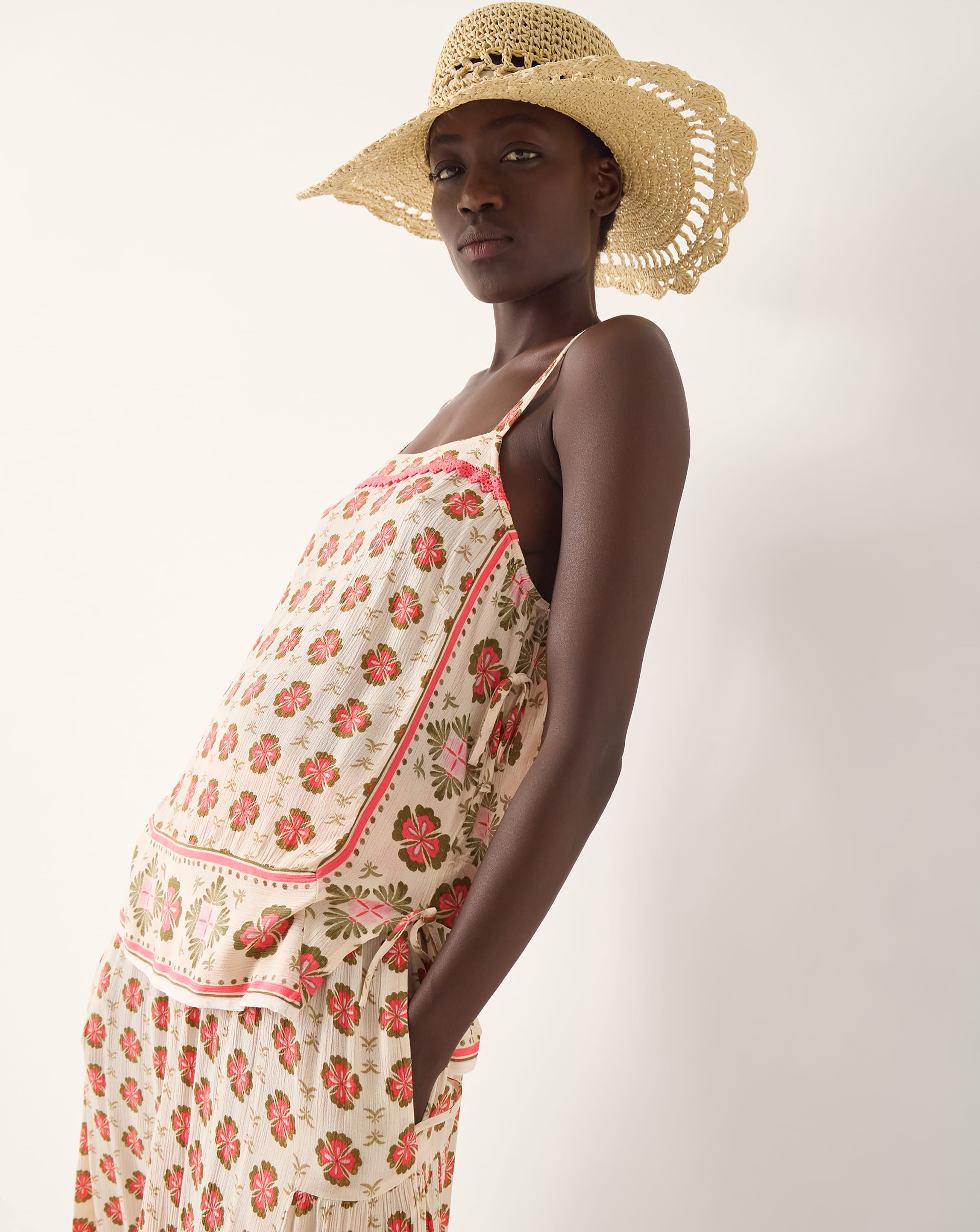 New In - Monsoon Maddie Floral Print Cami Top