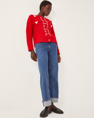 Monsoon Bray Asymmetrical Button Jumper