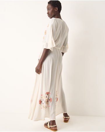Monsoon Juniper Embroidered Maxi Dress