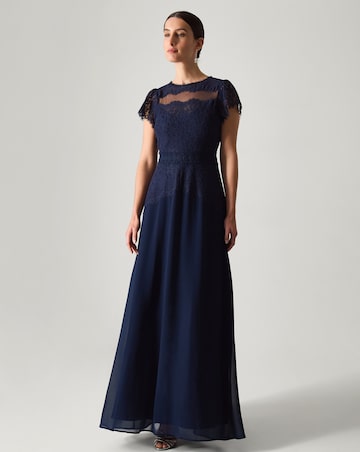 Monsoon Monike Short Sleeve Lace Dress