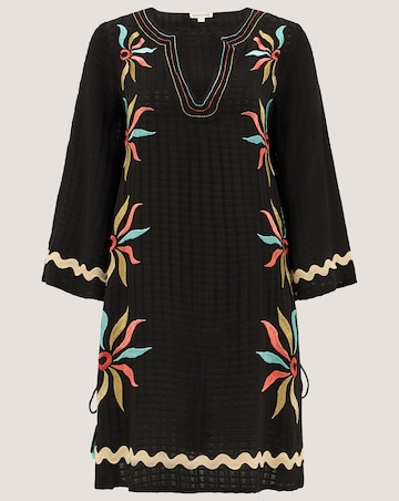 Monsoon Bonnie Embroidered Mini Kaftan