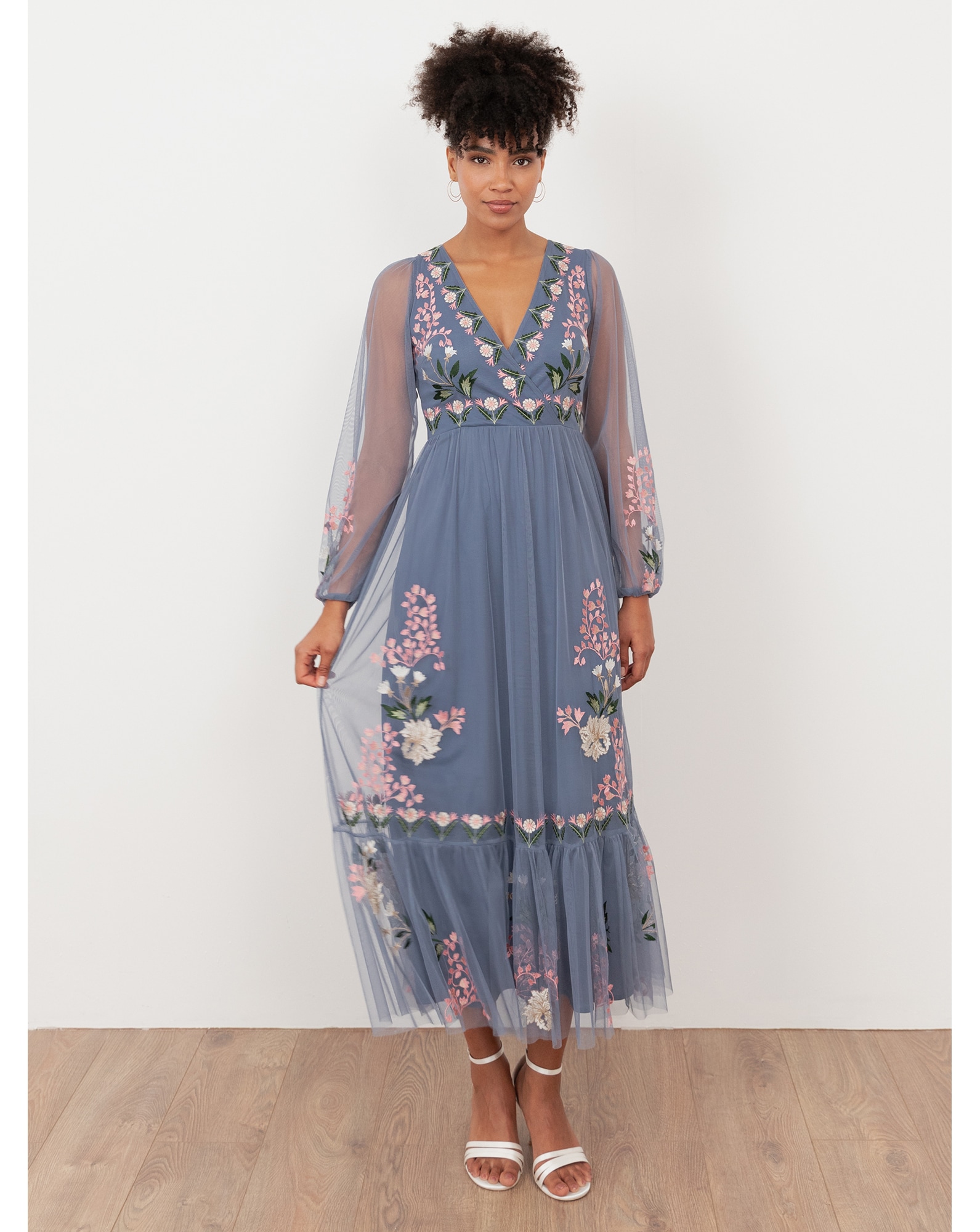 New In - Maya Deluxe Embroidered Dress
