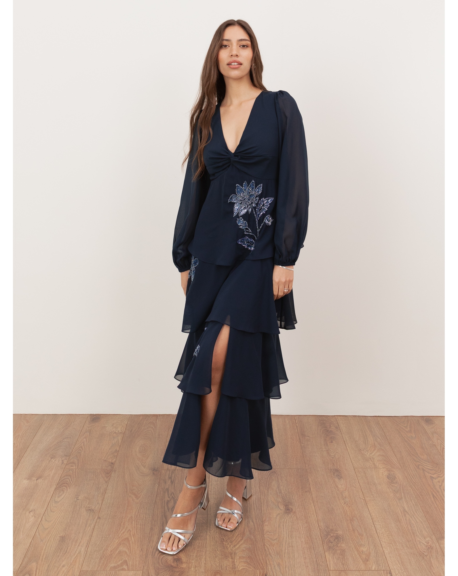 Maya Deluxe Embellished Dress