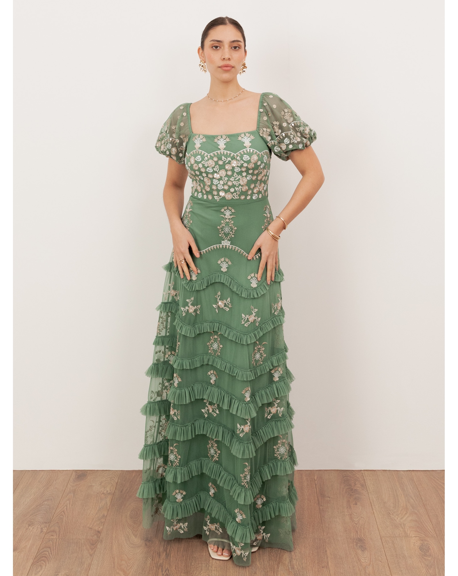 New In - Maya Deluxe Embroidered Dress