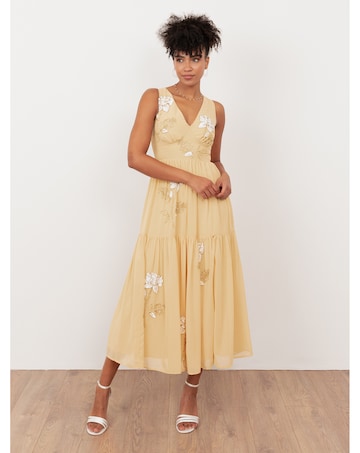 Maya Deluxe Embellished Dress