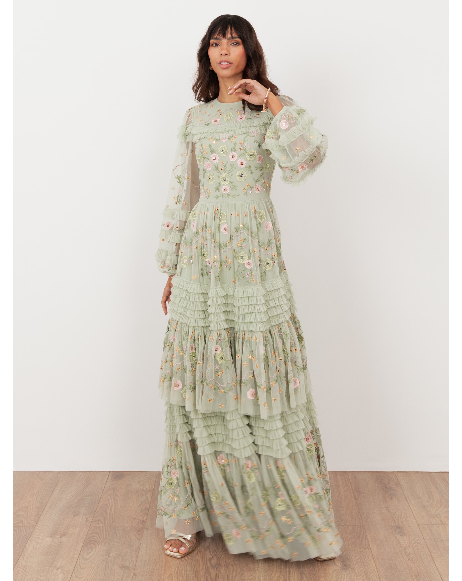 New In - Maya Deluxe Embroidered Dress