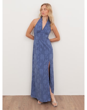 Anaya With Love Burnout Fabric Dress