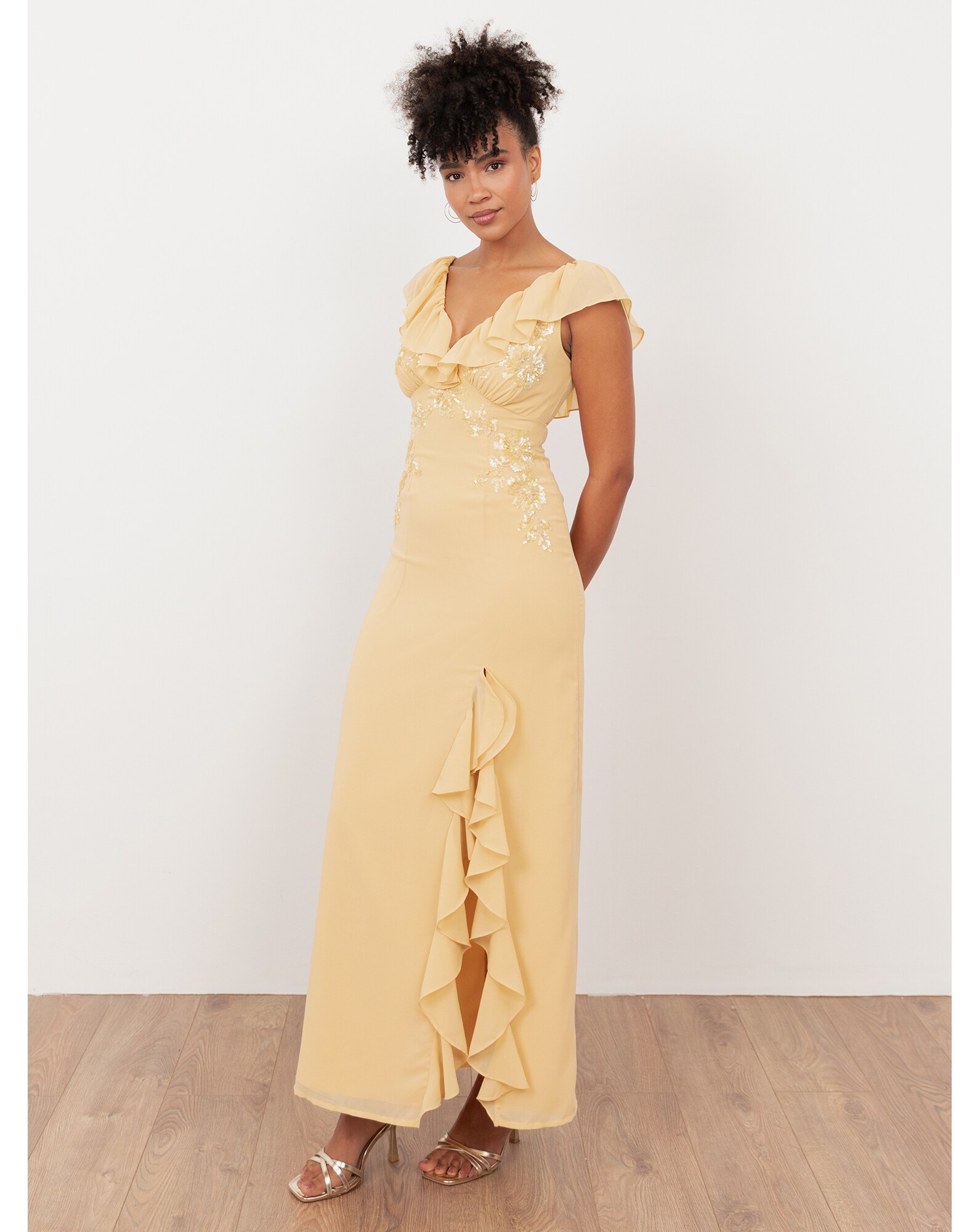 Maya Deluxe Embellished Dress