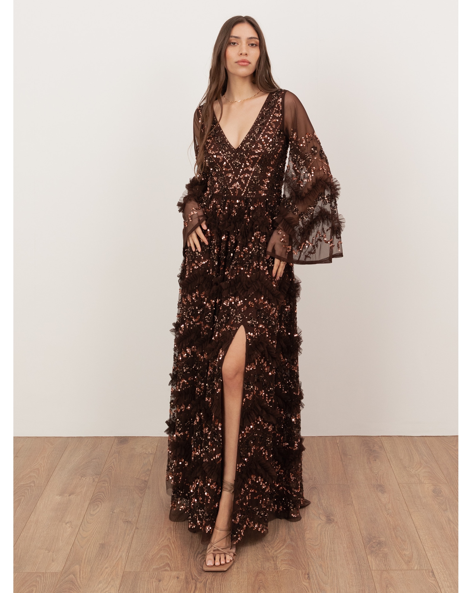 Maya Deluxe Embellished Dress