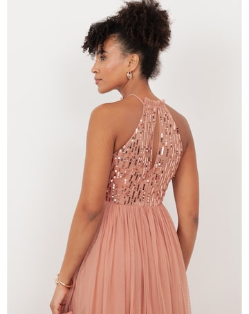 Maya Deluxe Sequined Dress