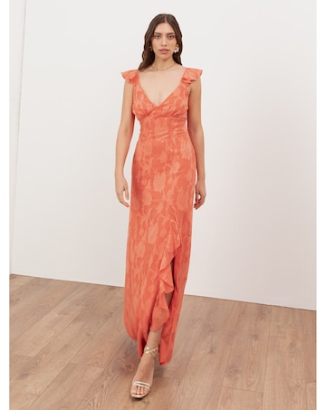 Anaya With Love Burnout Fabric Dress