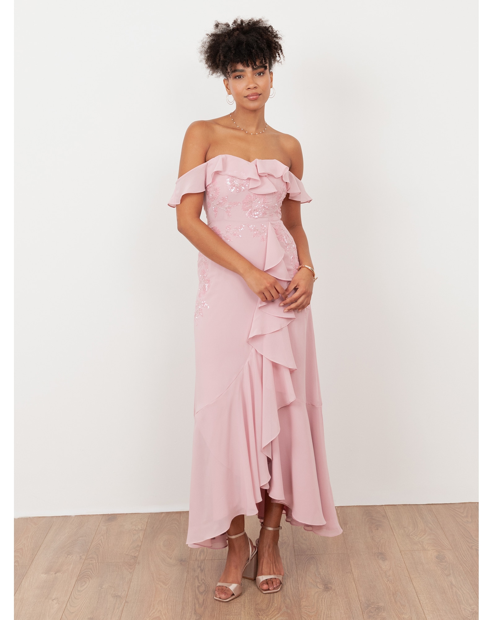 Maya Deluxe Embellished Dress